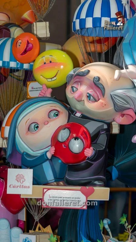 Convento Jerusalén-Matemático Marzal Gana el Primer Premio de la Sección Especial Infantil en las Fallas de Valencia 2024 10 Falla Convento 11