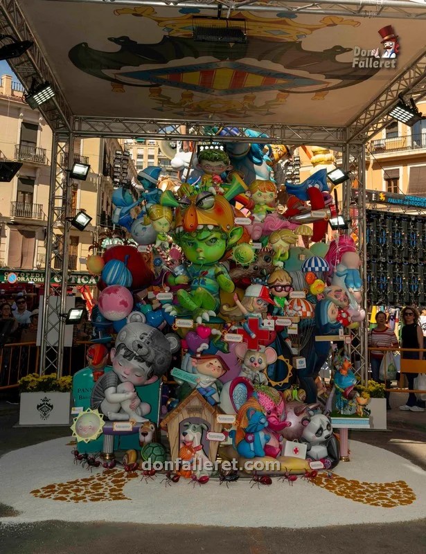 Convento Jerusalén-Matemático Marzal Gana el Primer Premio de la Sección Especial Infantil en las Fallas de Valencia 2024 22 Falla Convento 15 edited