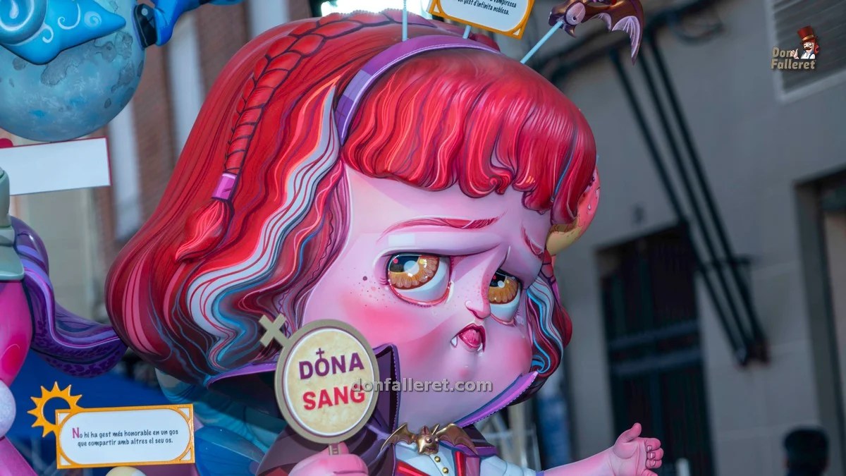 Convento Jerusalén-Matemático Marzal Gana el Primer Premio de la Sección Especial Infantil en las Fallas de Valencia 2024 15 Falla Convento 6
