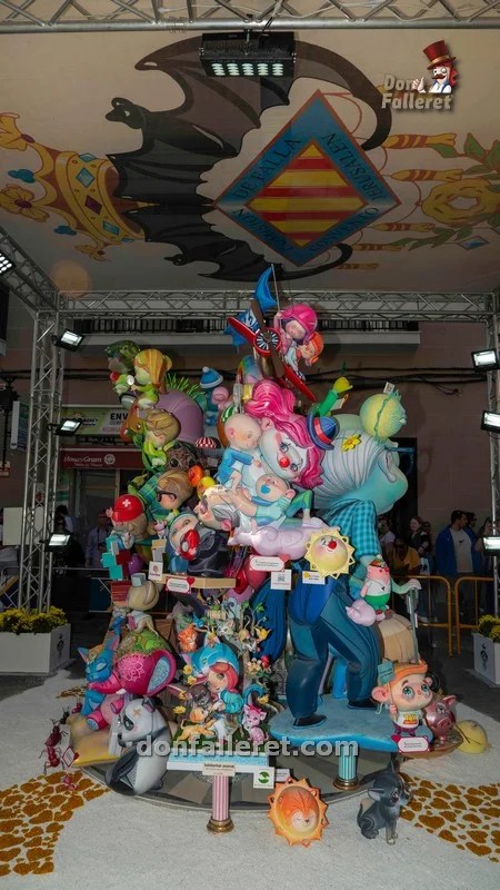 Convento Jerusalén-Matemático Marzal Gana el Primer Premio de la Sección Especial Infantil en las Fallas de Valencia 2024 12 Falla Convento 9