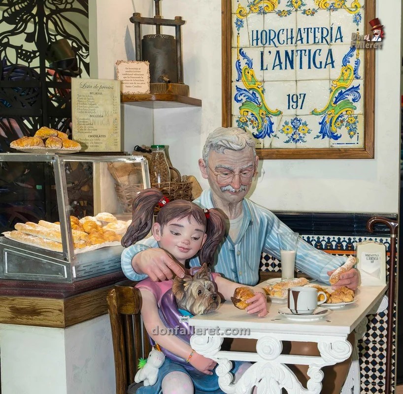 La Falla L’Antiga de Campanar consigue el Ninot Indultat de las Fallas de Valencia 2024