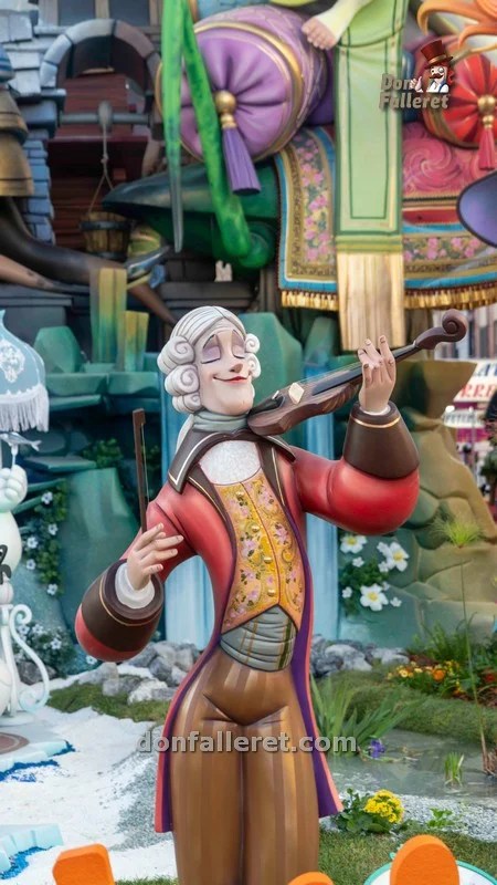 L'Antiga de Campanar gana el Primer Premio de la Sección Especial en las Fallas de Valencia 2024 2 Falla Lantiga 2 1