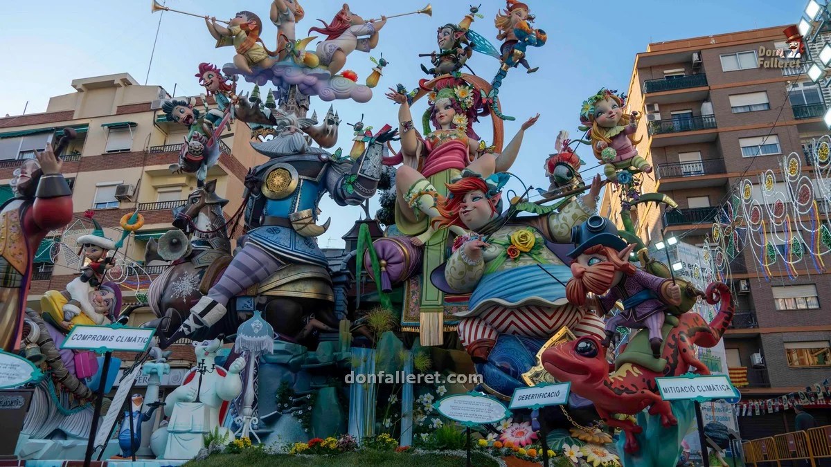 Premios de las Fallas de Valencia 2024 Listado completo 1 Falla Lantiga 5