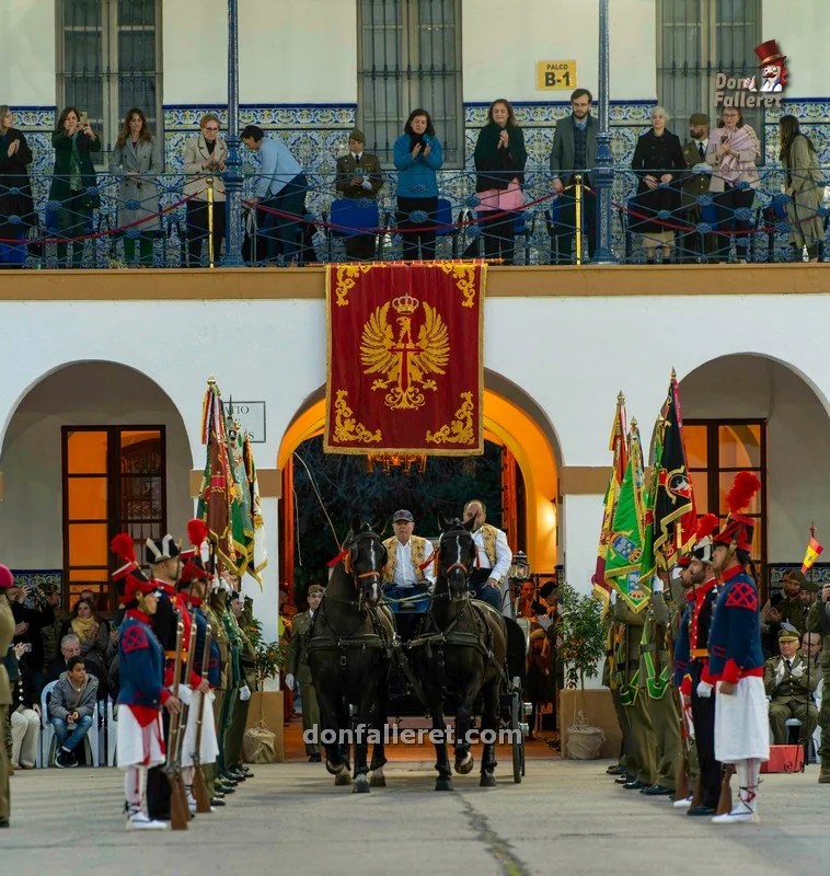 Las Fallas se vuelcan un año más en el Homenaje de las Fuerzas Armadas y Guardia Civil 1 Homenaje FFAA 13 edited