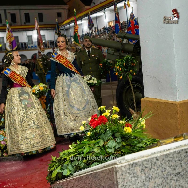 Las Fallas se vuelcan un año más en el Homenaje de las Fuerzas Armadas y Guardia Civil 13 Homenaje FFAA 34 edited
