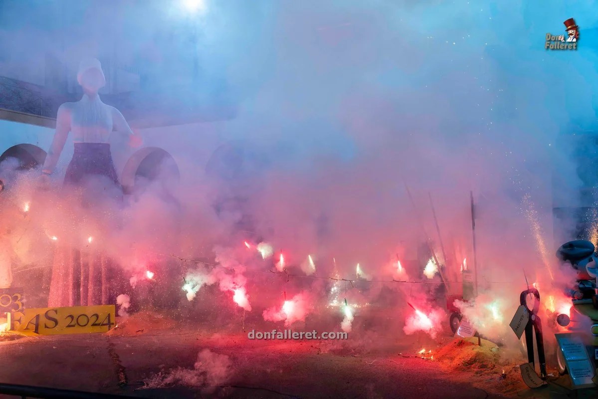 Las Fallas se vuelcan un año más en el Homenaje de las Fuerzas Armadas y Guardia Civil 18 Homenaje FFAA 46
