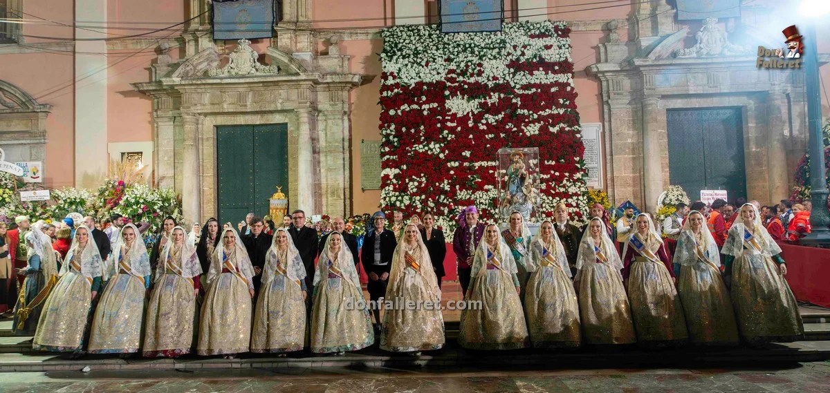 Así fue la Ofrenda de la Fallera Mayor de Valencia 2024 4 Ofrenda Fallera Mayor de Valencia 2024 Don Falleret Fallas de Valencia 60