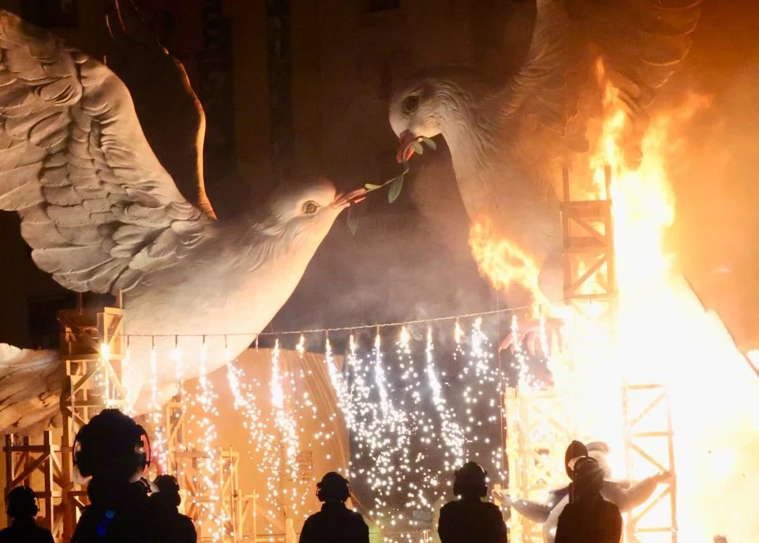 La elección de las Fallas Municipales de Valencia en manos de los concejales 1 crema falla municipal 2024 portada