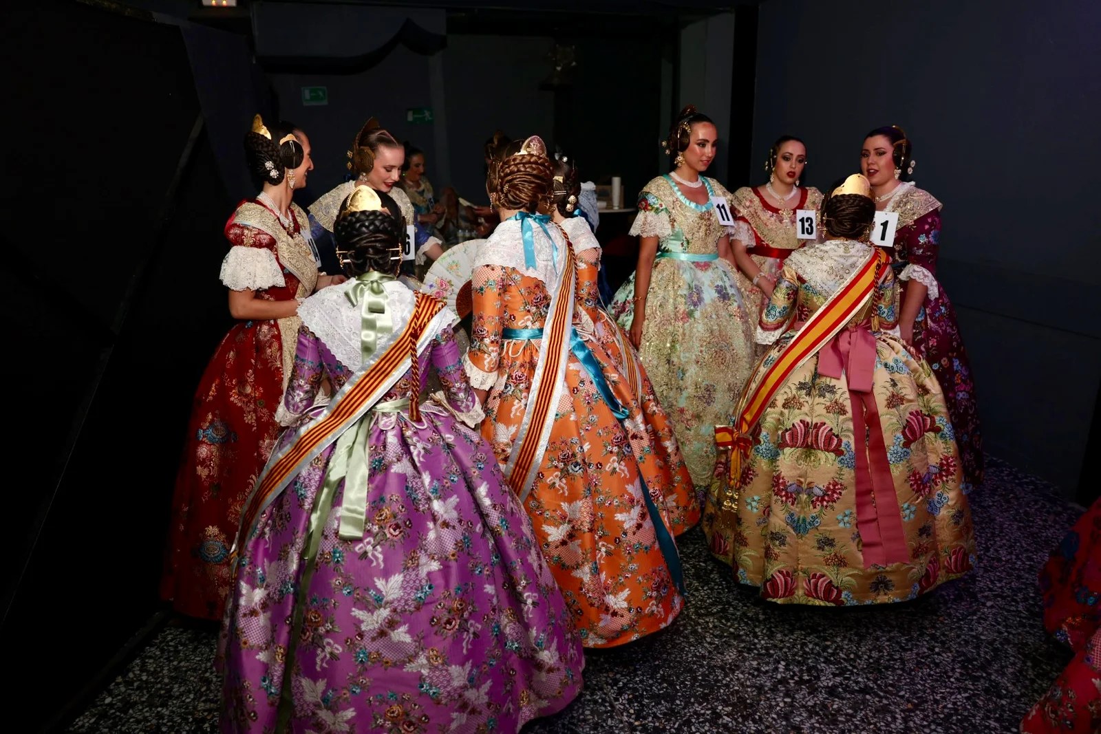 Candidatas preseleccionadas del Sector Ruzafa B a Falleras Mayores de Valencia 2025 19 Preseleccion Ruzaba B 2025 2