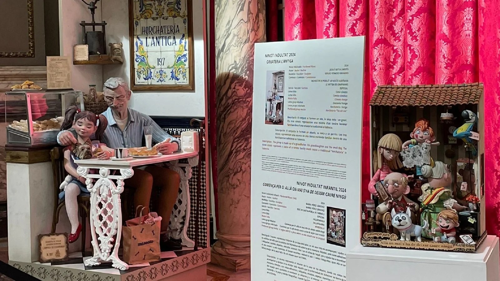 Conoce de cerca los Ninots Indultats de las Fallas de Valencia 2024