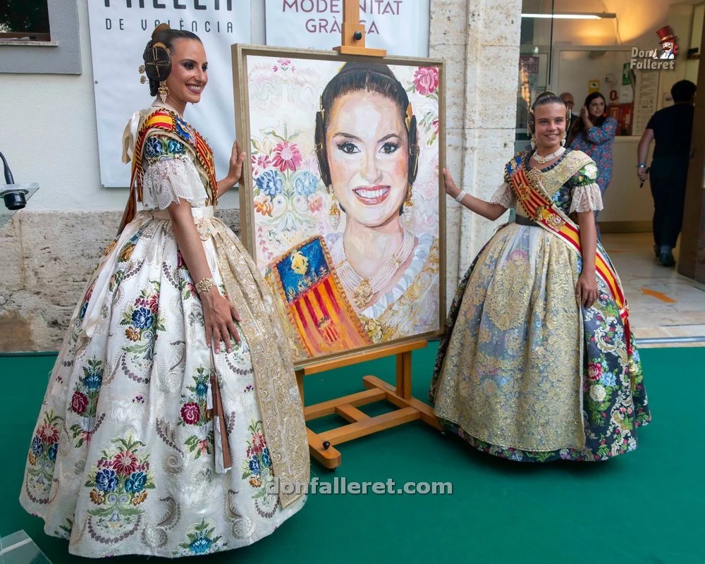 Entrega de los Ninots Indultats, cartel oficial y cuadro de la Fallera Mayor de Valencia 2024 5 Entrega Ninots Indultats 2024 y Cuadro Fallera Mayor de Valencia 24