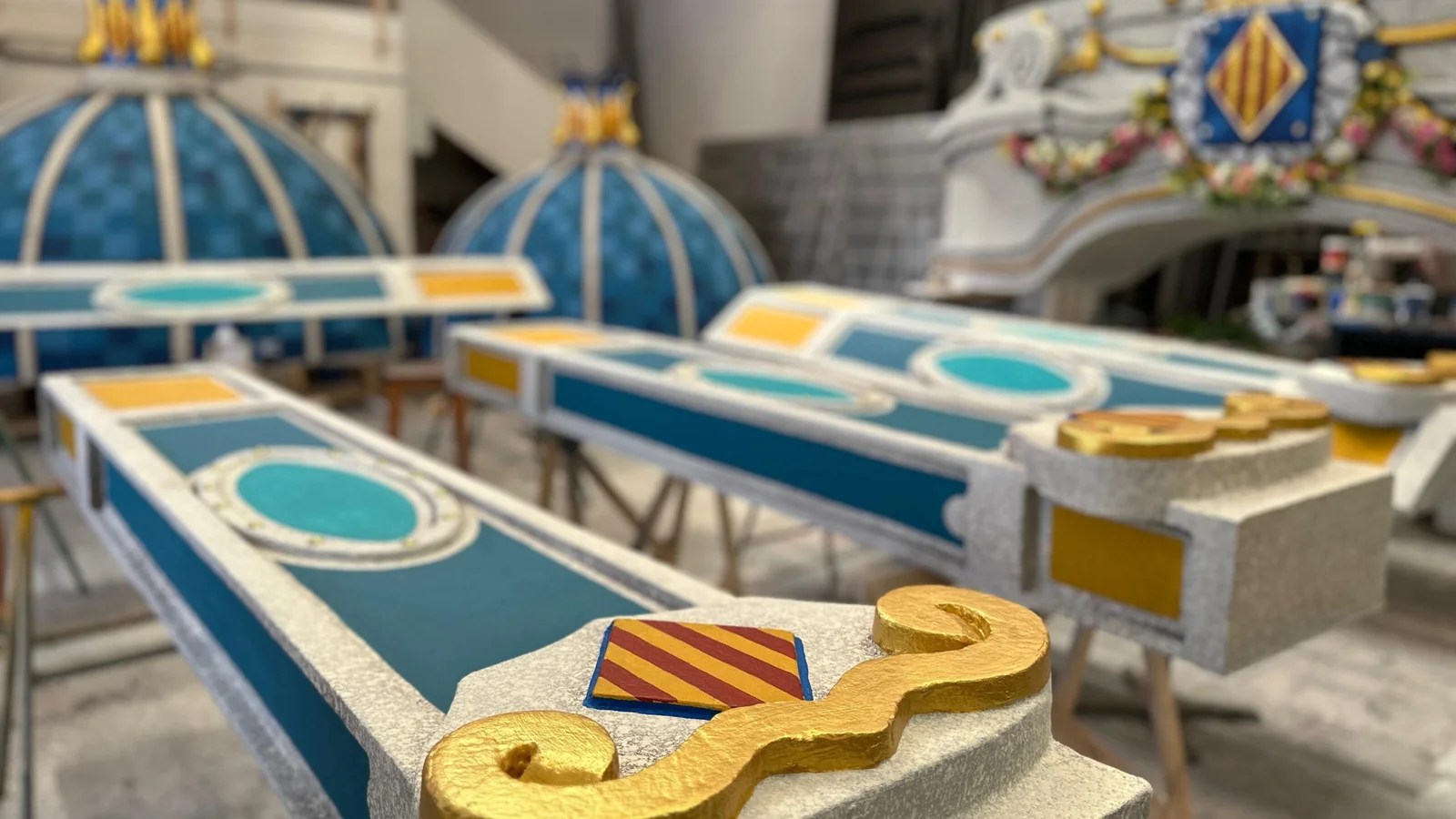 Pabelló Municipal de Cortina 1926- Batalla Flors