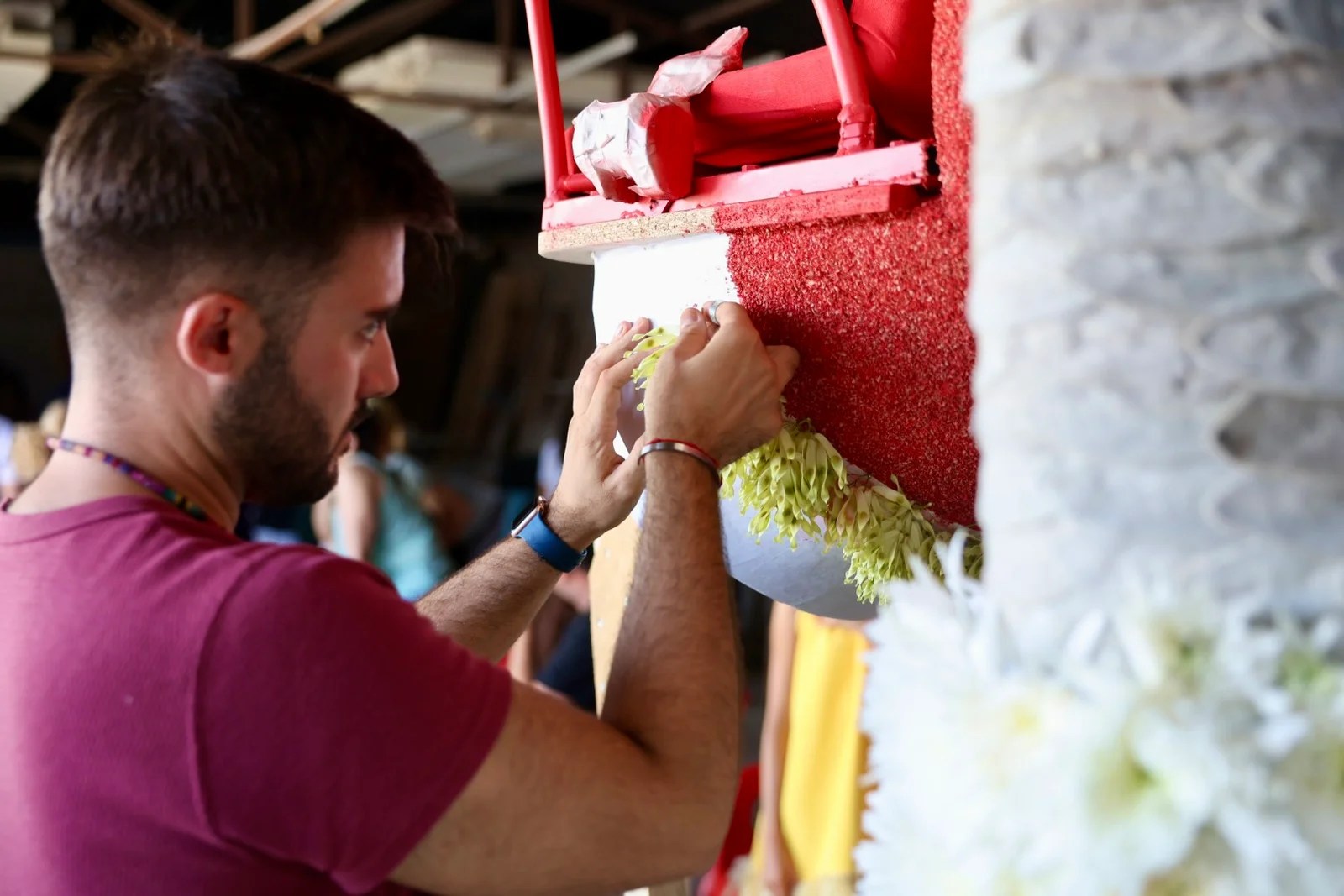 "Recuperem la Punxà" el grito de auxilio ante el ocaso de una tradición 17 visita talleres punxa 2025 batalla de flores 7