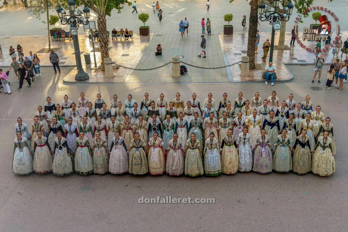 Últimos días de pruebas de las candidatas a Fallera Mayor de Valencia 2025 9 Candidatas Fallera Mayor de Valencia 2025 Don Falleret 17