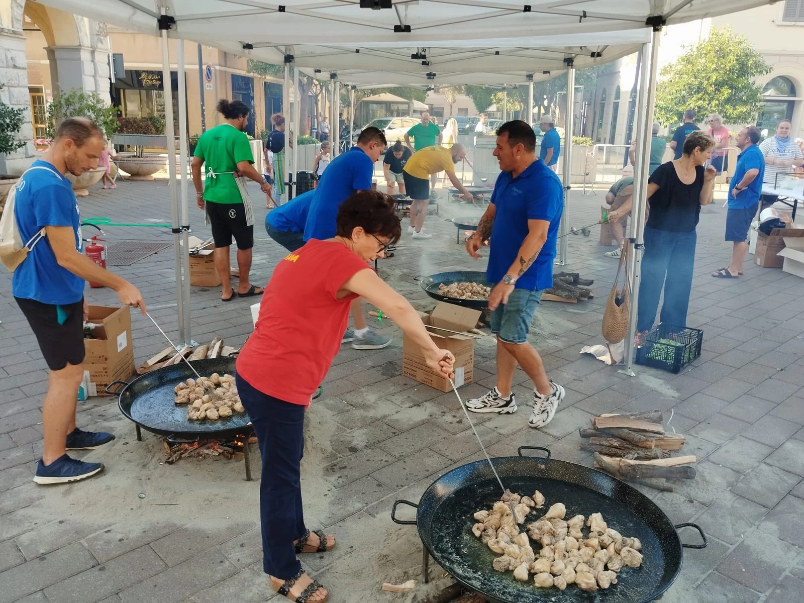 Las Fallas de Sagunto y Cecina fortalecen su hermanamiento con un nuevo proyecto conjunto 1 Concurso de paellas
