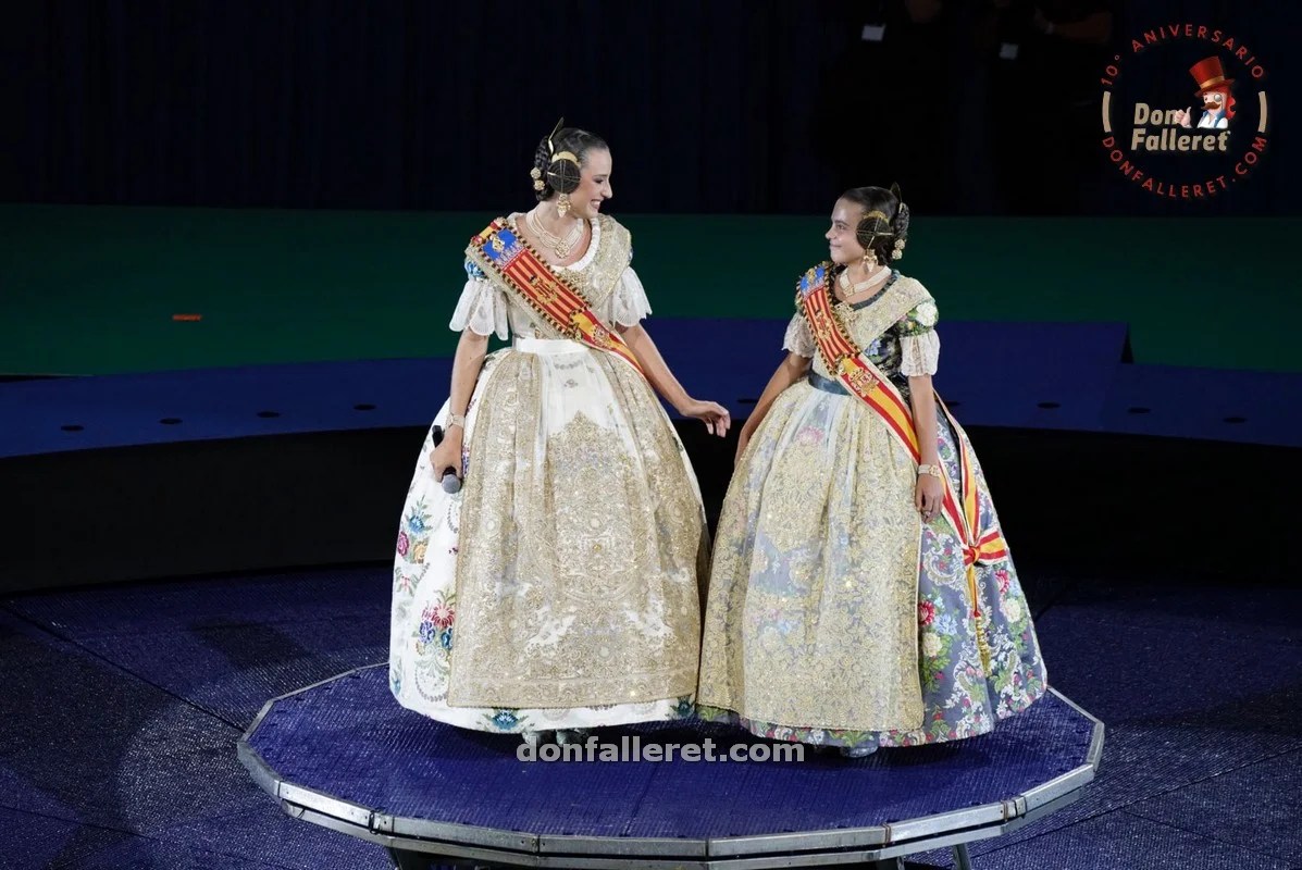 Discurso de despedida de las Falleras Mayores de Valencia 2024 1 Falleras Mayores de Valencia 2024 - Foto: Pablo Garcés