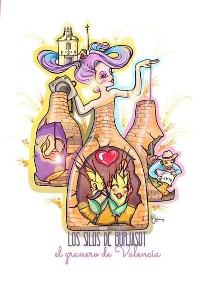 Estos son los bocetos de las Fallas 2025 de la comisión fallera Mendizábal de Burjassot 1 Falla Infantil 2025 Falla Mendizabal (1)