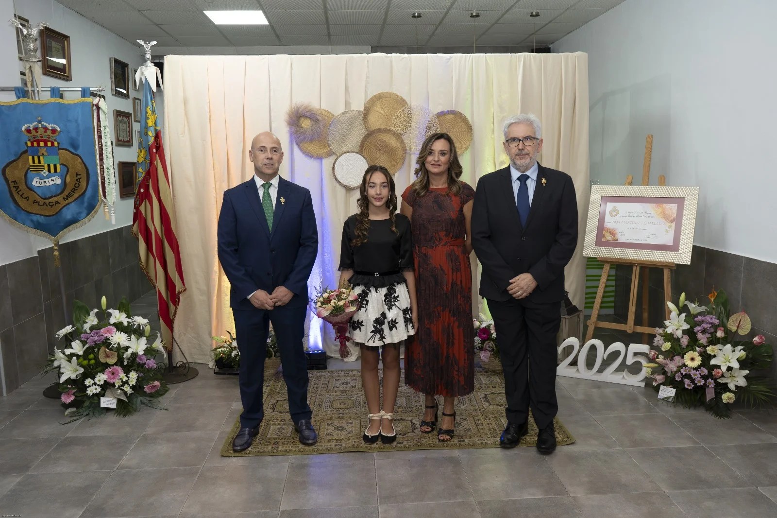 Noa Martínez i Cuallado, Fallera Mayor Infantil 2025 de la Falla Plaça del Mercat de Turis 3 Proclamacion Fallera Mayor Infantil 2025 Falla Placa del Mercat de Turis 5