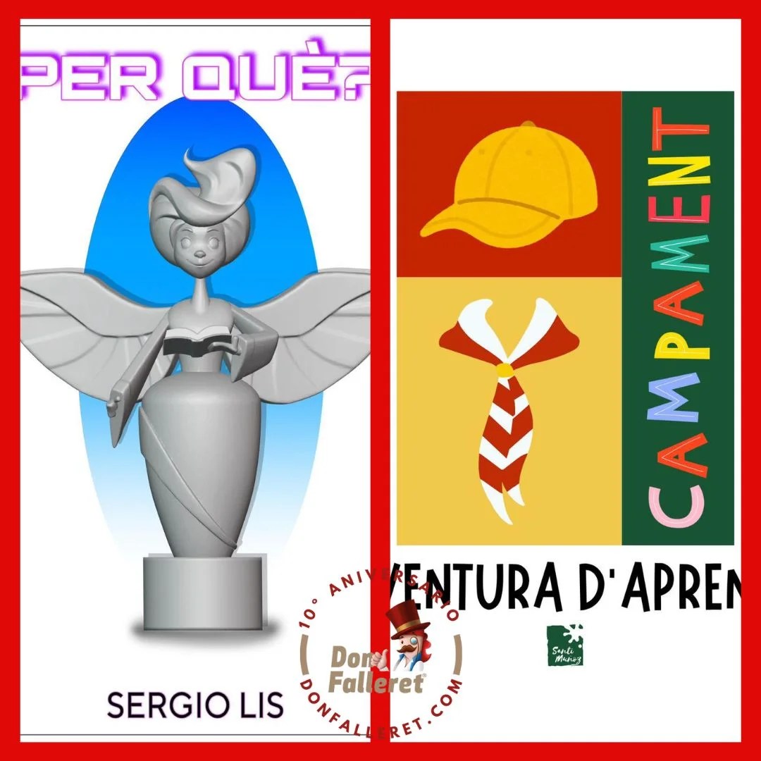 Estos son los bocetos de las Fallas 2025 de la comisión fallera Pedro Cabanes-Juan XIII