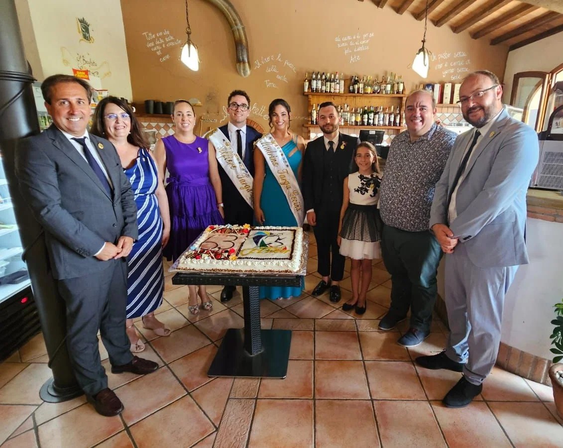 portada Fallas Sagunto en Cecina Italia