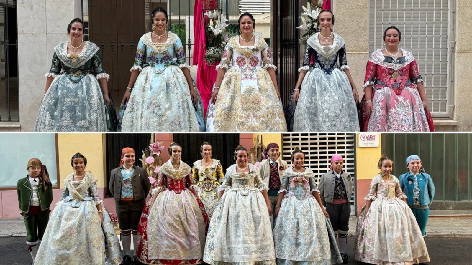 Nombramiento de las Falleras Mayores de Xàtiva 2025 en los Jardines del Palasiet
