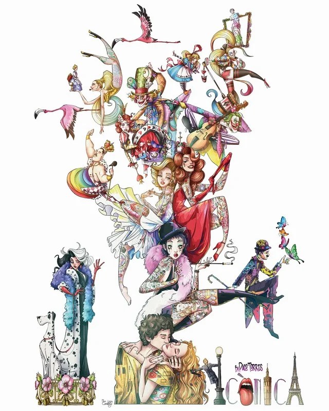 La Federación de Falla de Especial presenta sus proyectos para las Fallas de Valencia 2025 11 Boceto Falla Grande 2025 Falla Plaza del Pilar