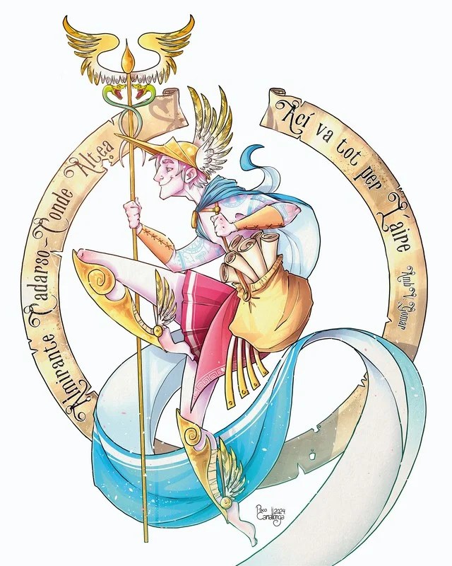 La Federación de Falla de Especial presenta sus proyectos para las Fallas de Valencia 2025 6 Boceto Falla Infantil 2025 Falla Almirante Cadarso-Conde Altea