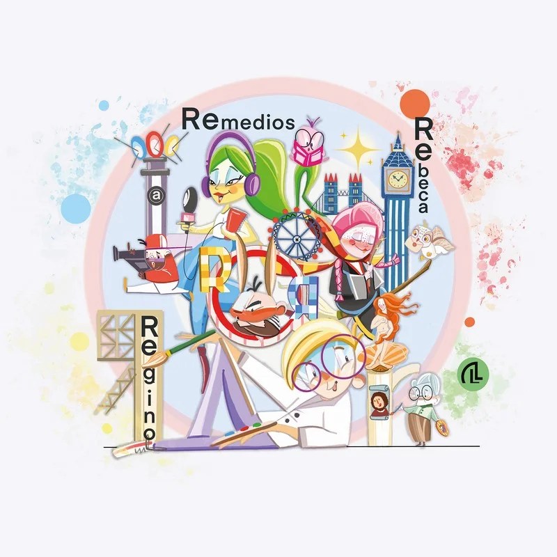 La Federación de Falla de Especial presenta sus proyectos para las Fallas de Valencia 2025 12 Boceto Falla Infantil 2025 Falla Plaza del Pilar