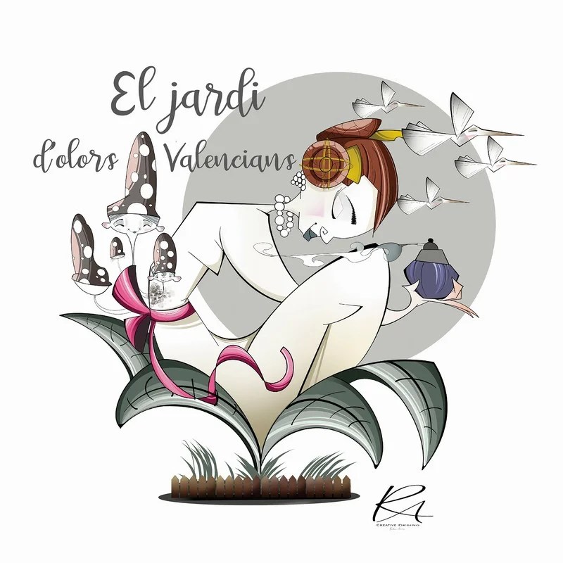 La Federación de Falla de Especial presenta sus proyectos para las Fallas de Valencia 2025 14 Boceto Falla Infantil 2025 Falla Sueca-Literato Azorín