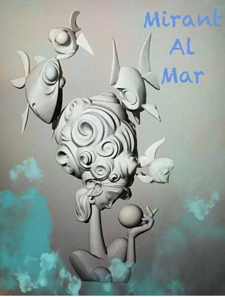 Boceto Falla Grande 2025 Falla Nova del Grao