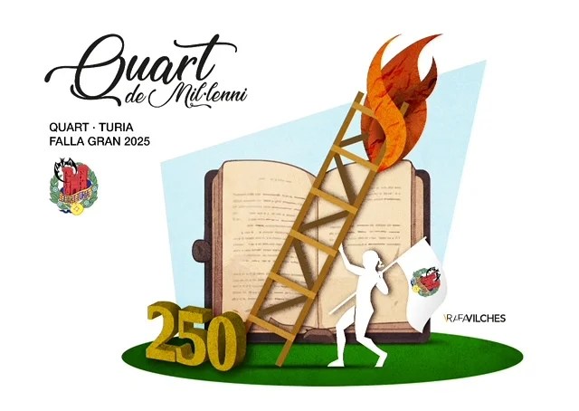 Boceto Falla Grande 2025 Falla Quart Turia