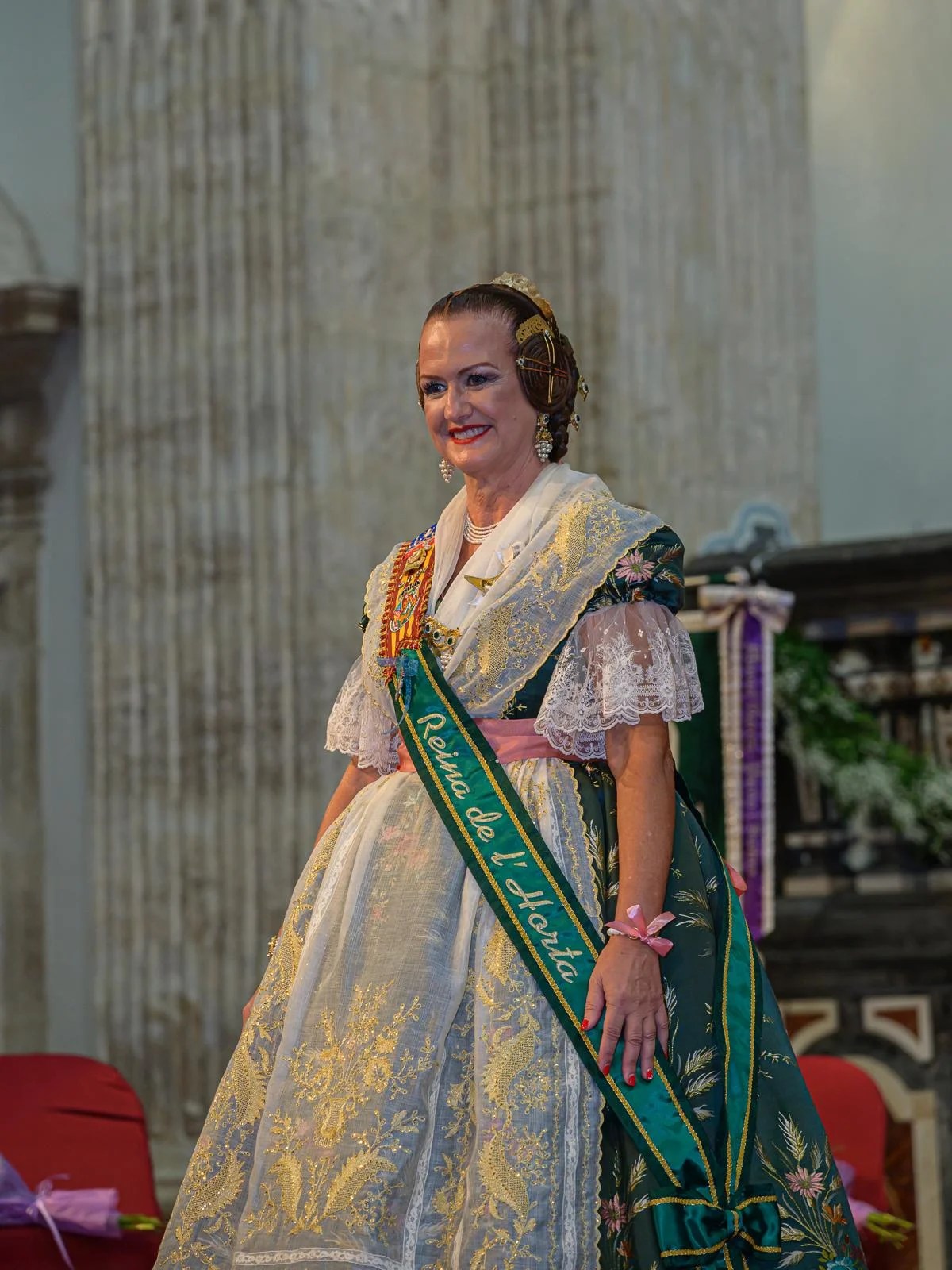 Exaltació de la Reina de l'Horta de Valéncia 2025, Merche Esplugues Rodríguez 2 Exaltacio de la Reina de lHorta de Valencia 2025 Merche Esplugues Rodriguez 11