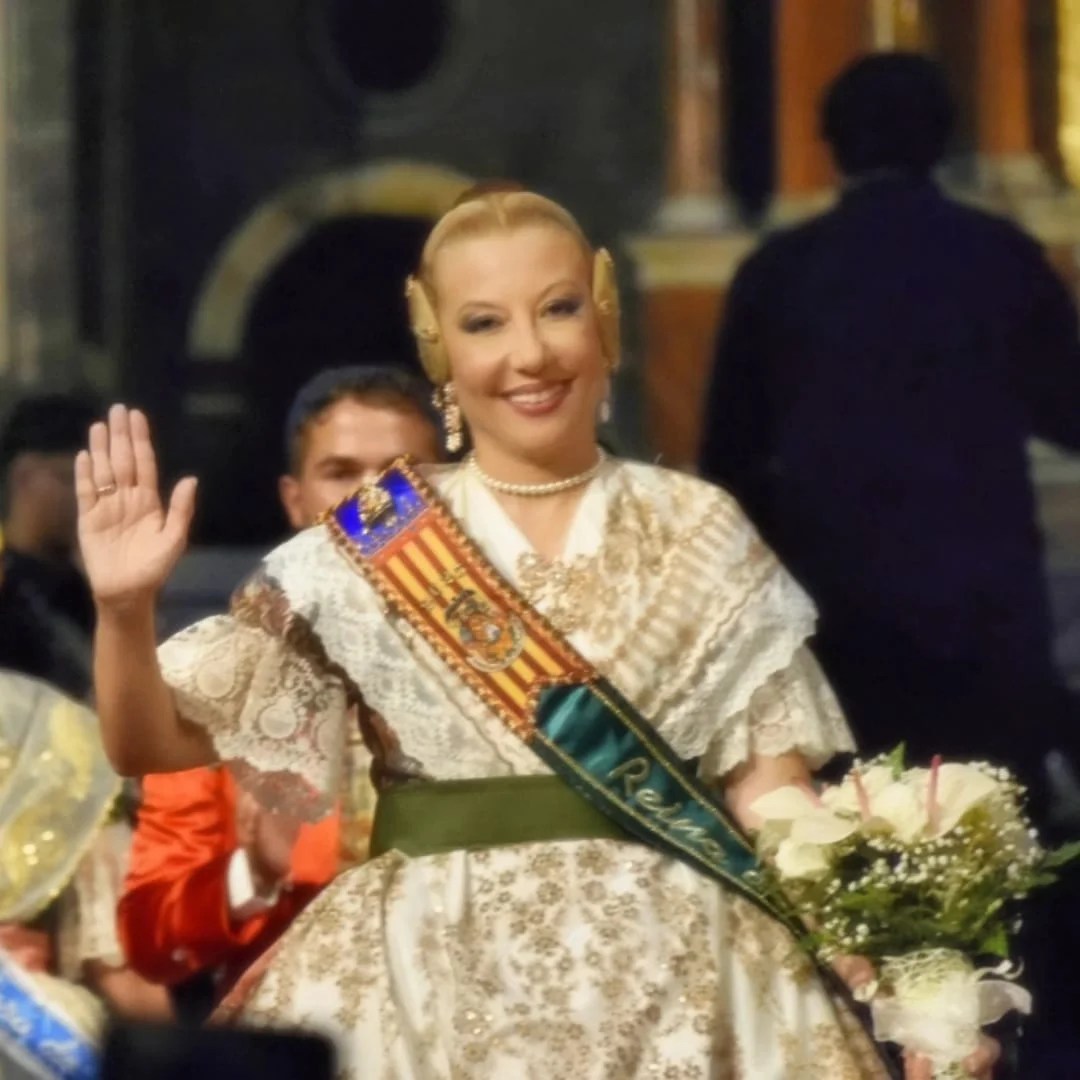 Exaltació de la Reina de l'Horta de Valéncia 2025, Merche Esplugues Rodríguez 8 Exaltacio de la Reina de lHorta de Valencia 2025 Merche Esplugues Rodriguez 2