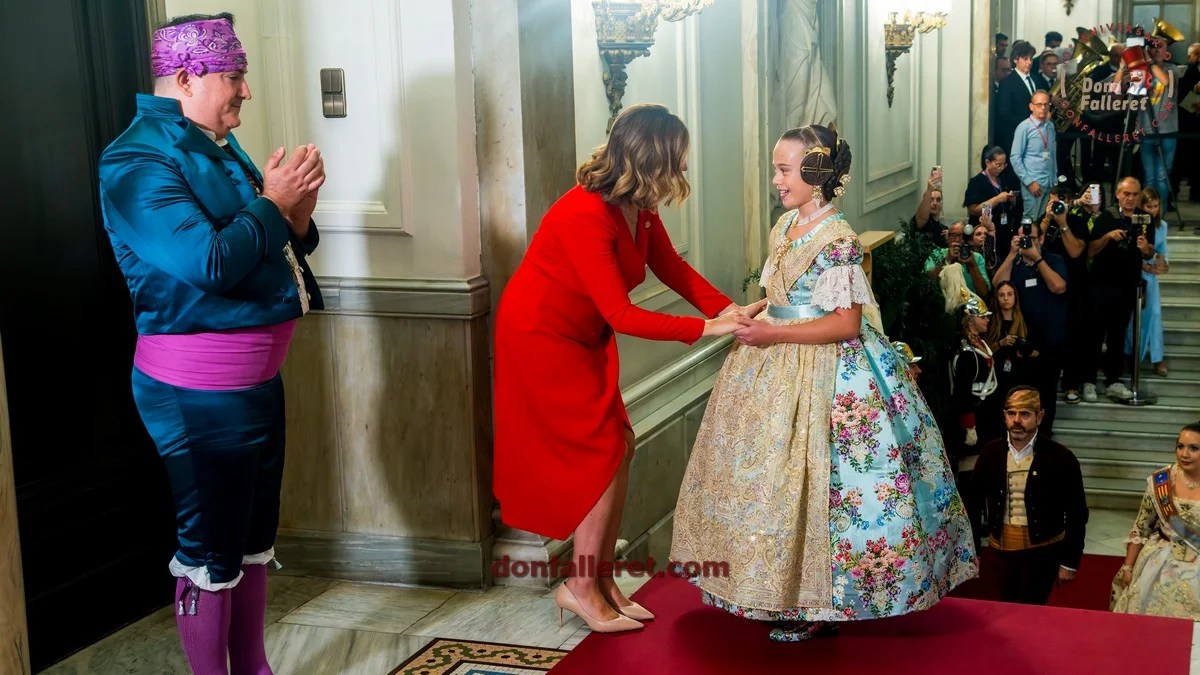 Lucía García Rivera, Fallera Mayor Infantil de Valencia 2025, preparada para su Proclamación