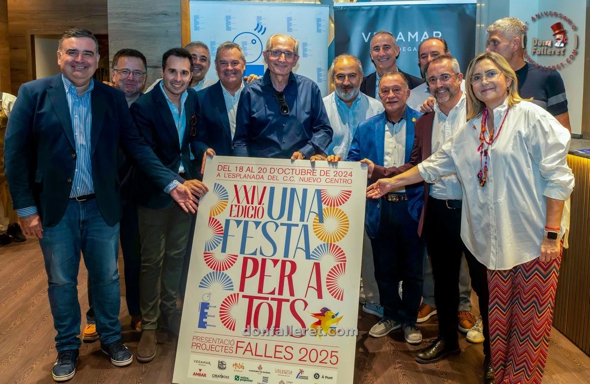 Una Festa per a Tots desvelará las Fallas de Especial 2025 de Valencia