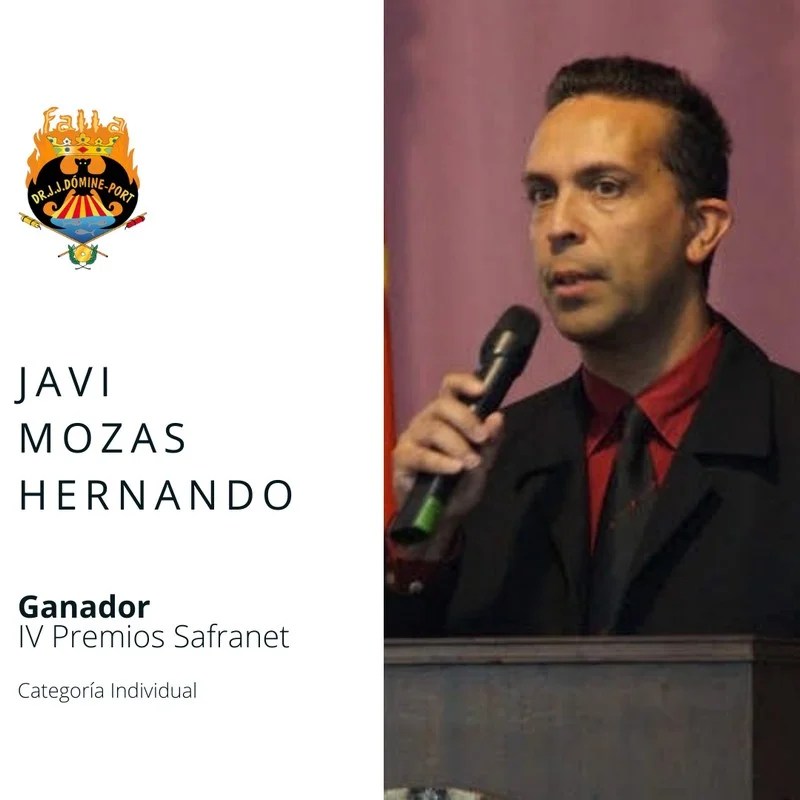 Javier Mozas y Las Naves, ganadores de la IV edición de los Premios Safranet 2024 2 Semana Cultural Falla Dr. J.J. Domine Port 4