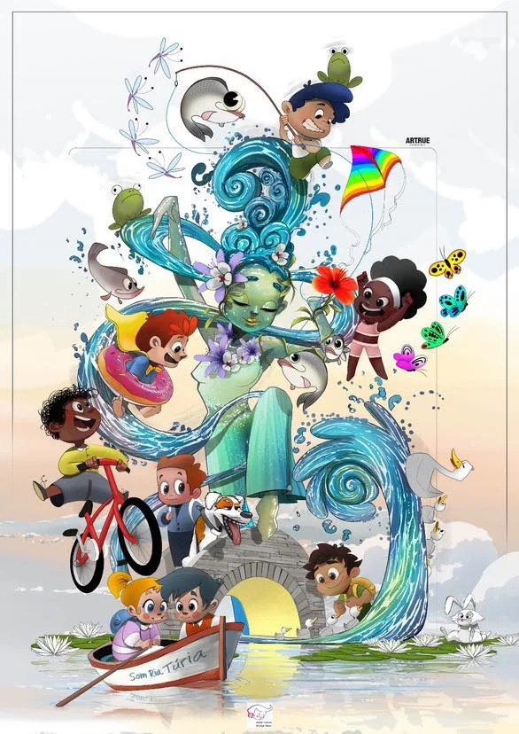 Boceto Falla Infantil 2025 Falla Marqués de Montortal-Berni i Català