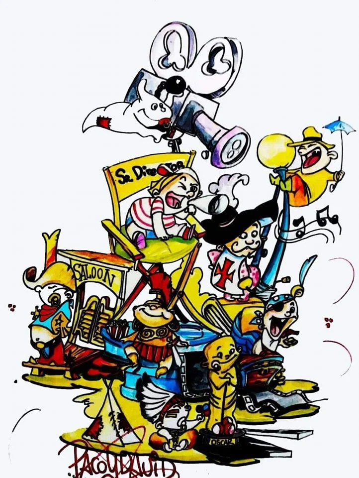 Boceto Falla Infantil 2025 Falla Suiza - Alquería de Favero