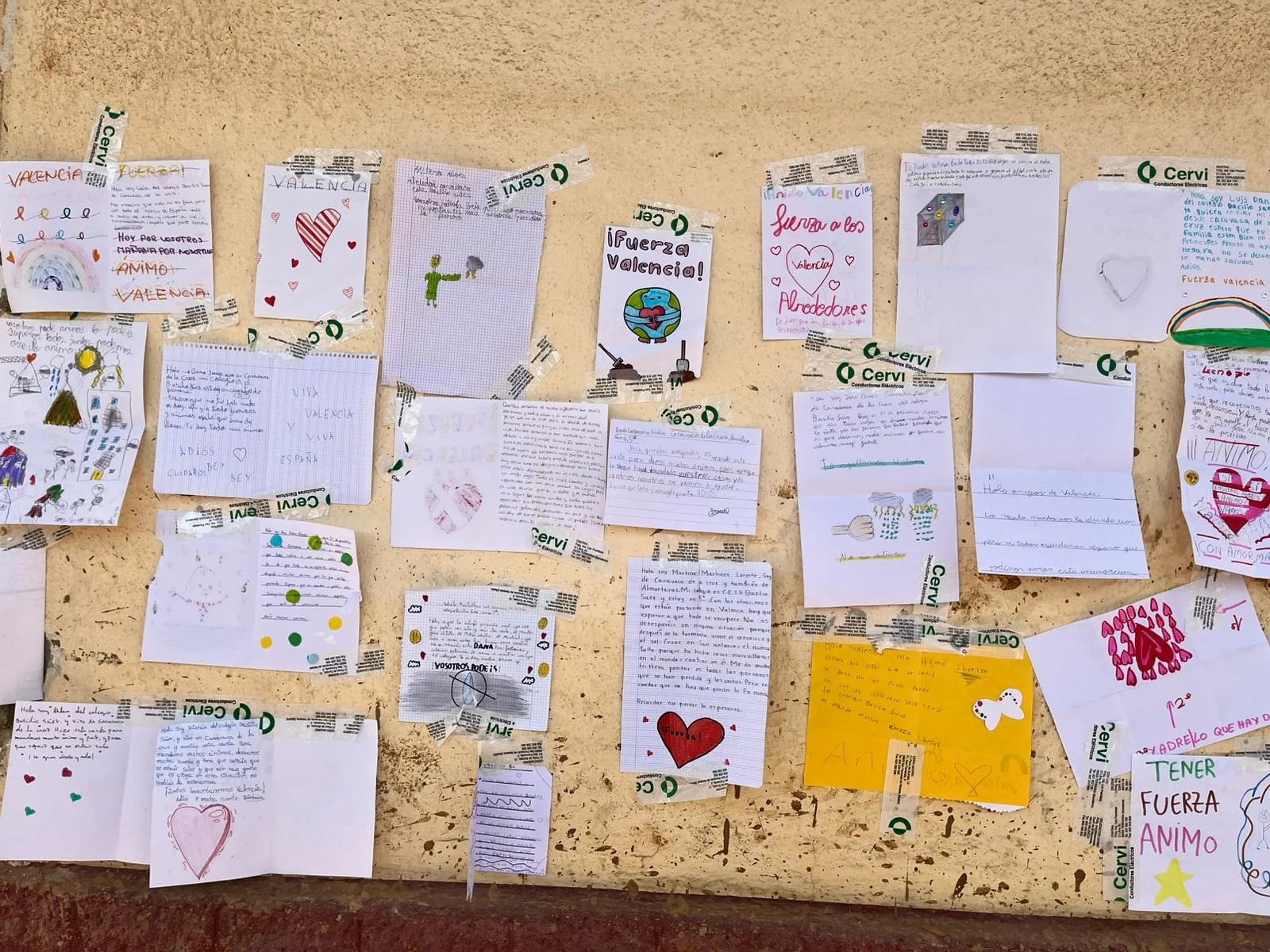 Campaña solidaria de recogida de juguetes para los niños y niñas afectados por la DANA Mensaje de los niños en la zona 0 de la DANA