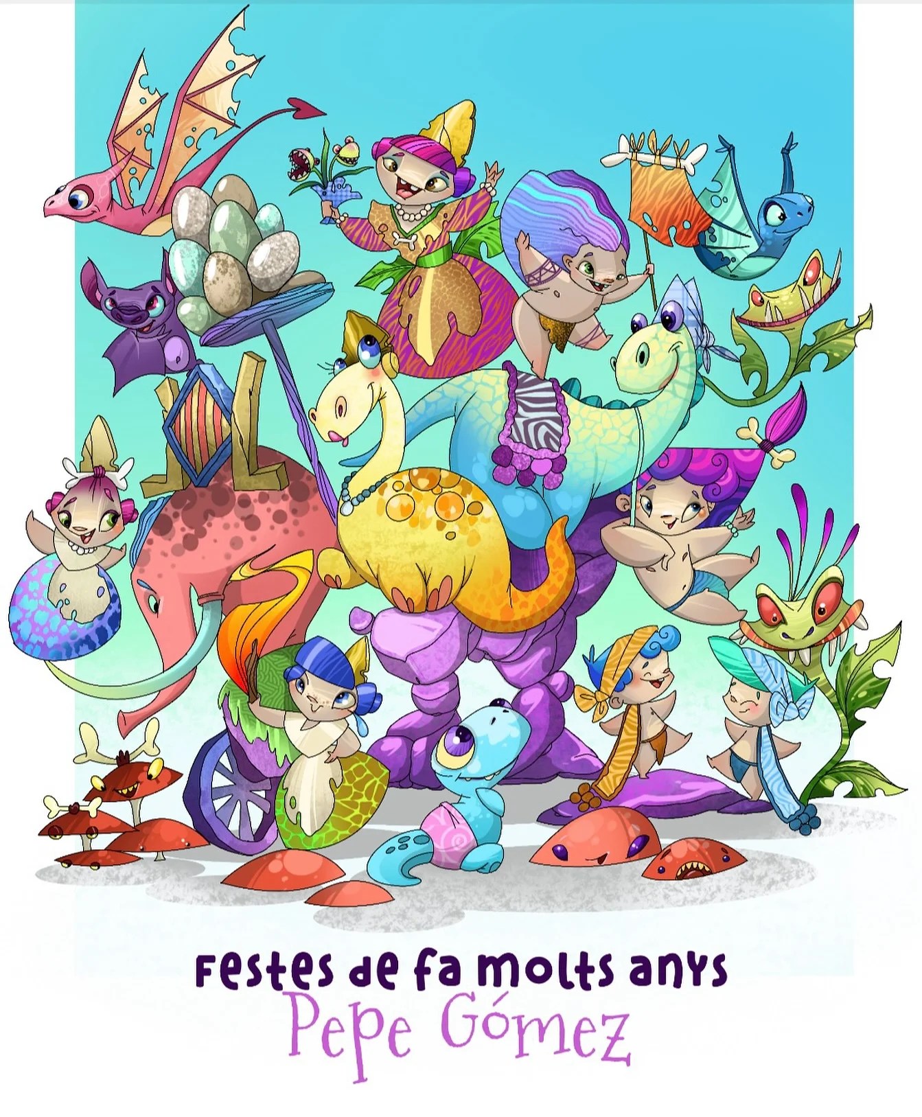 La comisión fallera Dama de Elche ha desvelado los bocetos de sus Fallas 2025 1 Boceto Falla Infantil 2025 Falla Dama de Elche