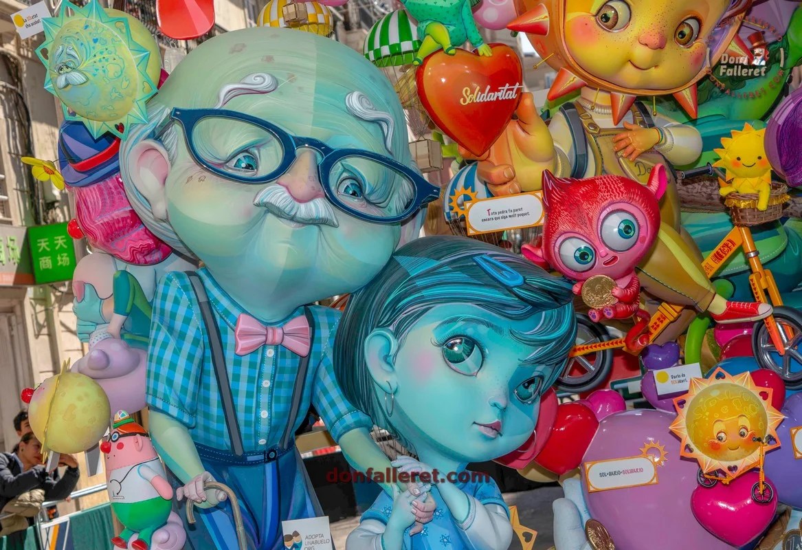 Clasificación Oficial de las Fallas Infantiles de Valencia 2025 1 Falla infantil Convento Jerusalén 2024 - Foto: Pablo Garcés