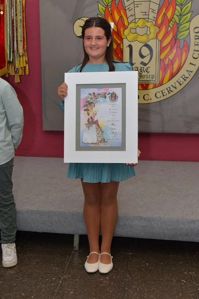 Proclamación de Representantes para las Fallas 2025 de la Falla Doctor Serrano- Carlos Cervera- Clero: Ana Gimeno, Hugo Cabezuelo e Irene Martín 2 Proclamacion Falla Clero 4