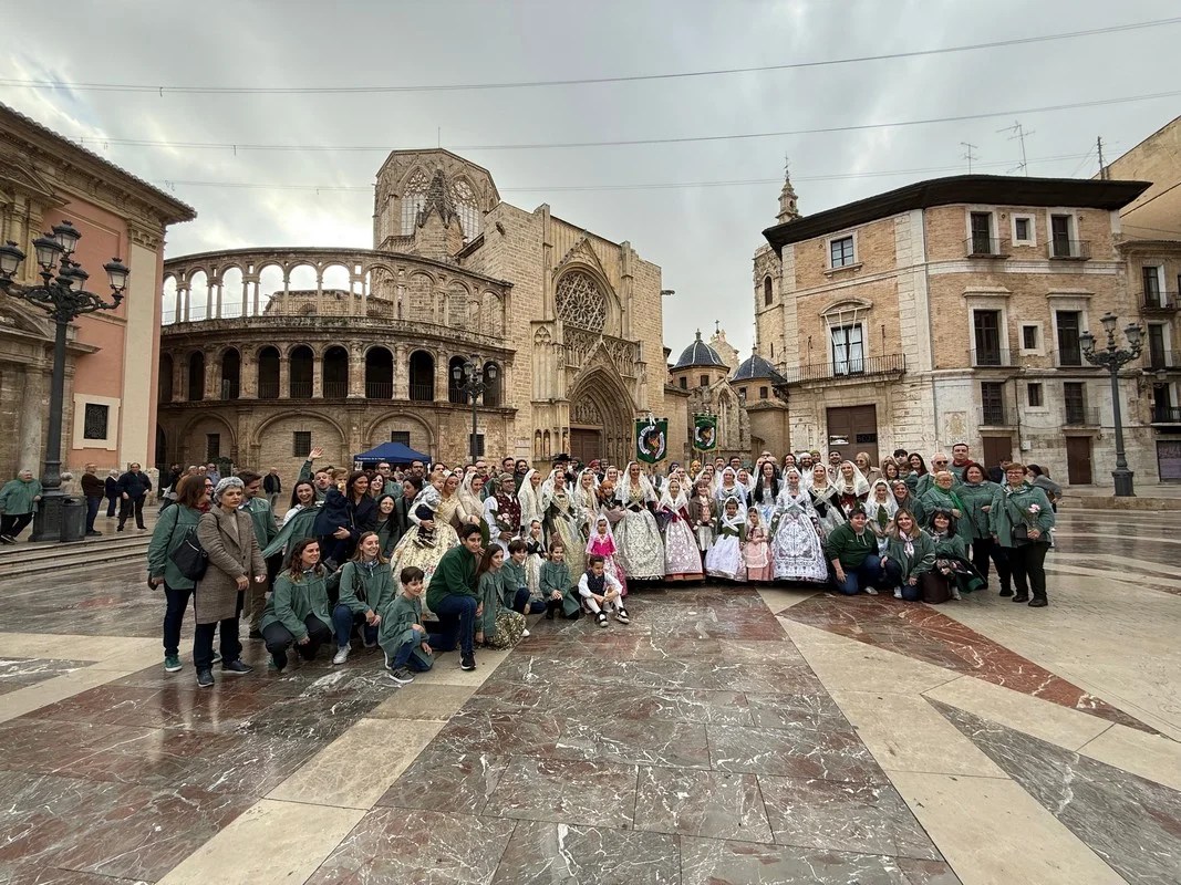 Celebración del 50 Aniversario de la Falla Cuenca-Tramoyeres-Guardia Civil en la Real Basílica de los Desamparados 2 50 Aniversario Falla Cuenca Tramoyeres La Guardia Civil 3