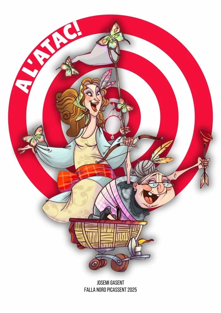 Boceto Falla Grande 2025 Falla Nord de Picassent