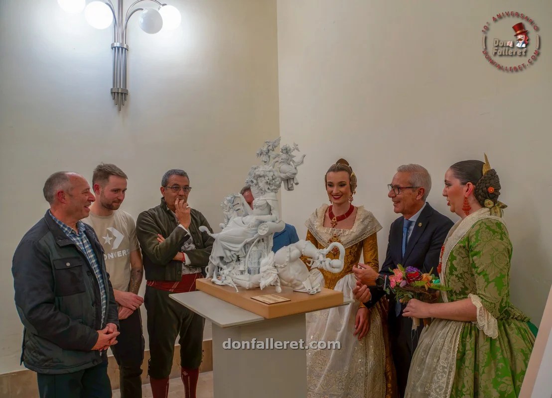 Así fue el acto de presentación de los bocetos y maquetas de las Fallas 2025 de la Federación de Fallas de 1ª A 3 Federacion 1A bocetos Fallas 2025 103