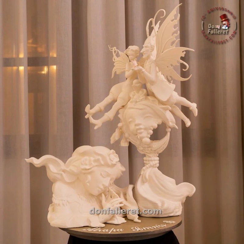 Ya conocemos los bocetos y maquetas de las Fallas 2025 de la Federación de 1ªA 28 MAQUETA FALLA LINTERNA – NA ROVELLA- AV. DEL OESTE