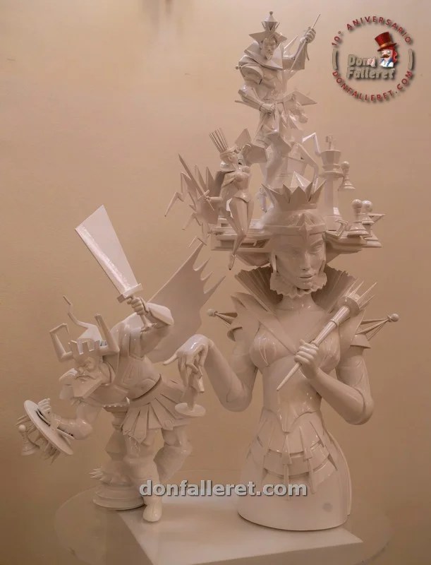 Ya conocemos los bocetos y maquetas de las Fallas 2025 de la Federación de 1ªA 2 MAQUETA FALLA ESPARTERO- GRAN VÍA RAMÓN Y CAJAL