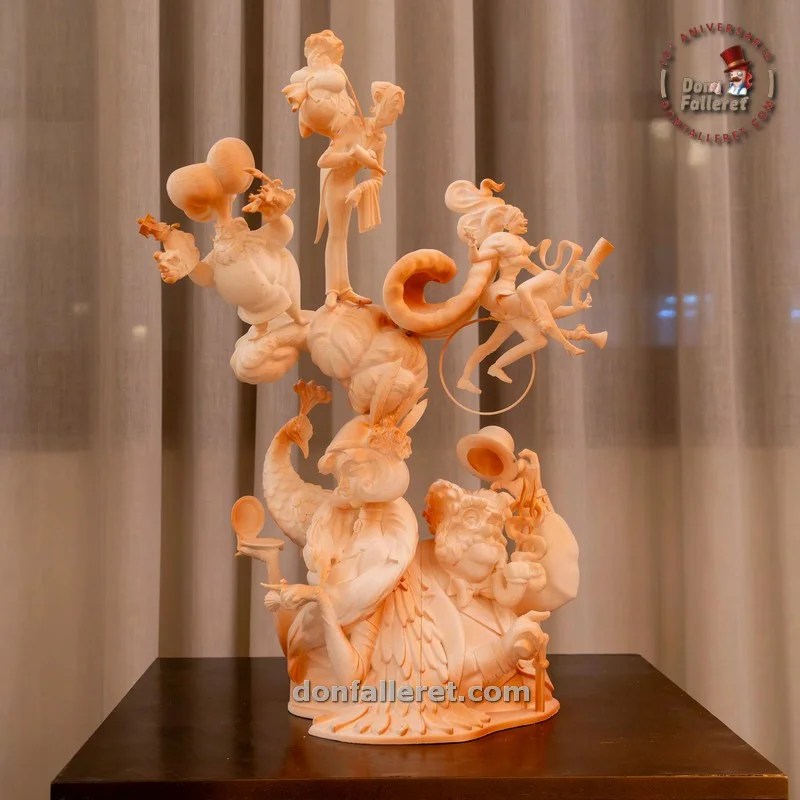 Ya conocemos los bocetos y maquetas de las Fallas 2025 de la Federación de 1ªA 14 MAQUETA FALLA QUART- PALOMAR