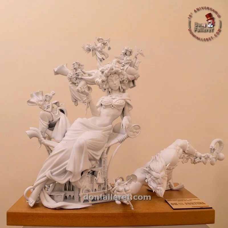 Ya conocemos los bocetos y maquetas de las Fallas 2025 de la Federación de 1ªA 10 MAQUETA FALLA C. SALVATIERRA- C. AMOROS- MERCAT DE COLÓN