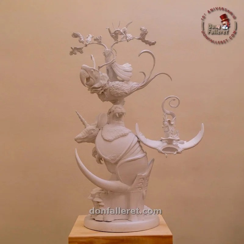 Ya conocemos los bocetos y maquetas de las Fallas 2025 de la Federación de 1ªA 34 MAQUETA FALLA MAESTRO GOZALBO – CONDE ALTEA